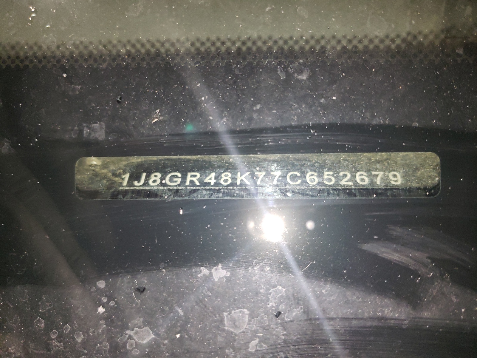 1J8GR48K77C652679 2007 Jeep Grand Cherokee Laredo