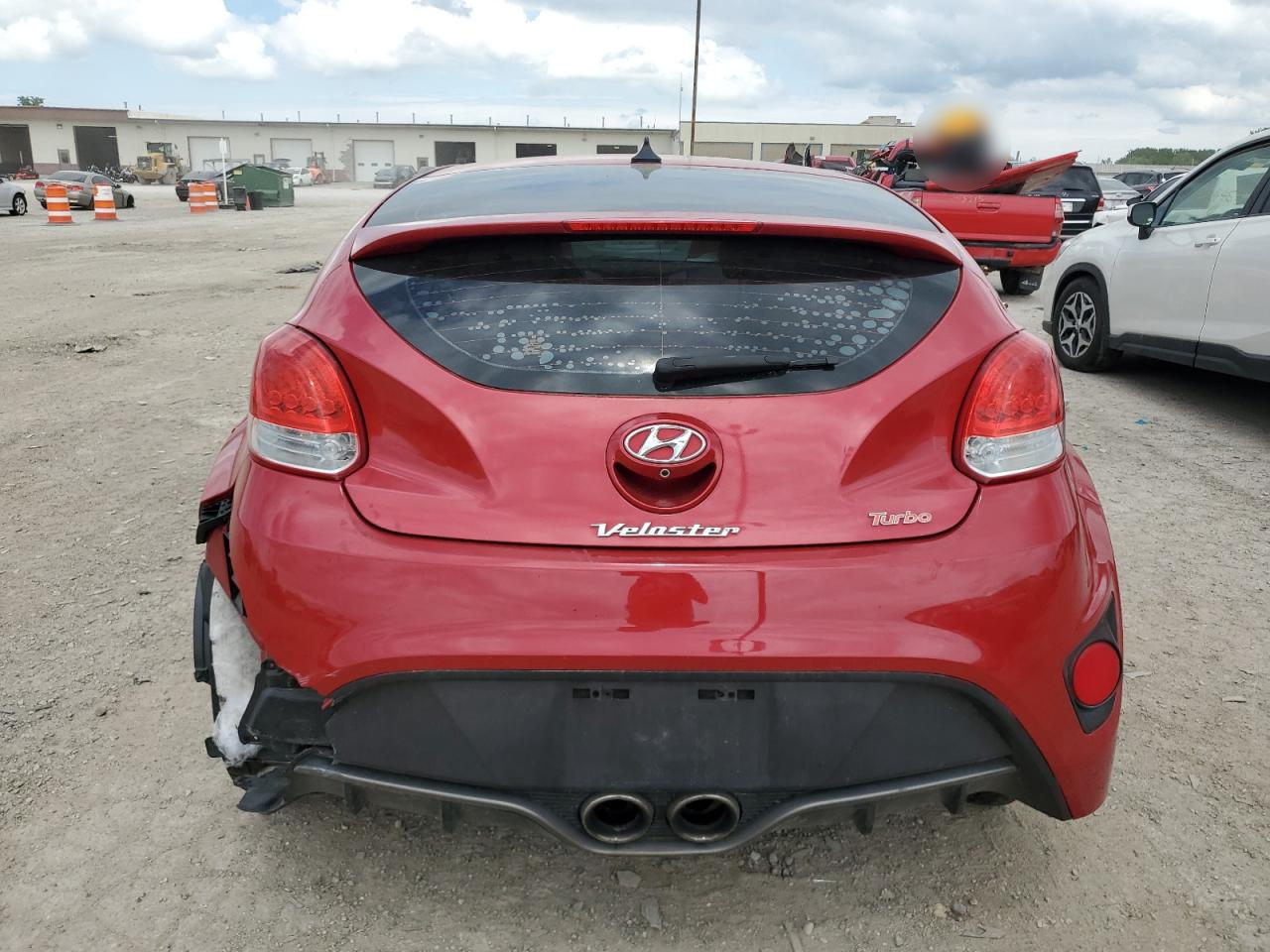 KMHTC6AE0GU281863 2016 Hyundai Veloster Turbo