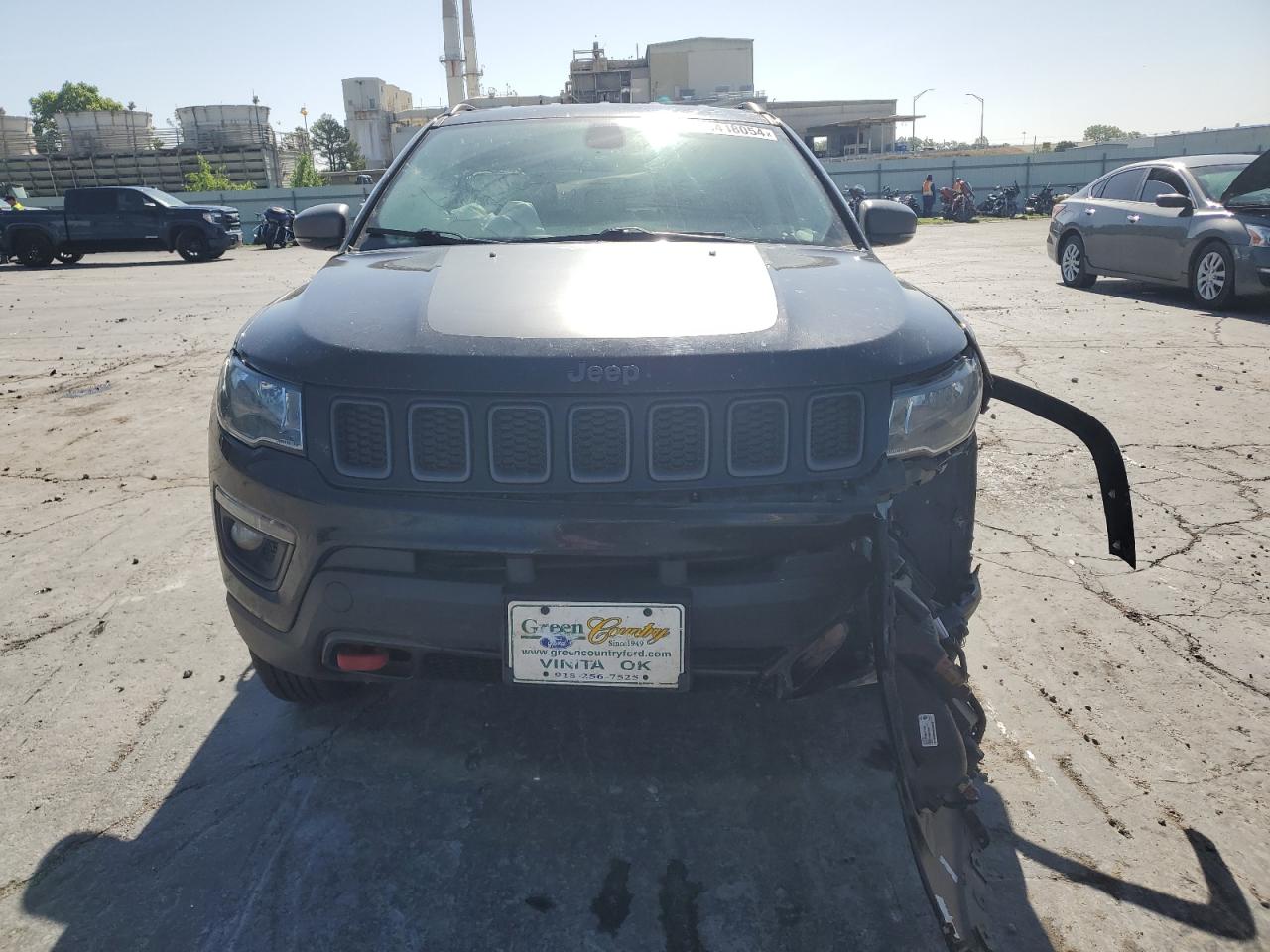 2019 Jeep Compass Trailhawk VIN: 3C4NJDDB0KT671826 Lot: 53448054