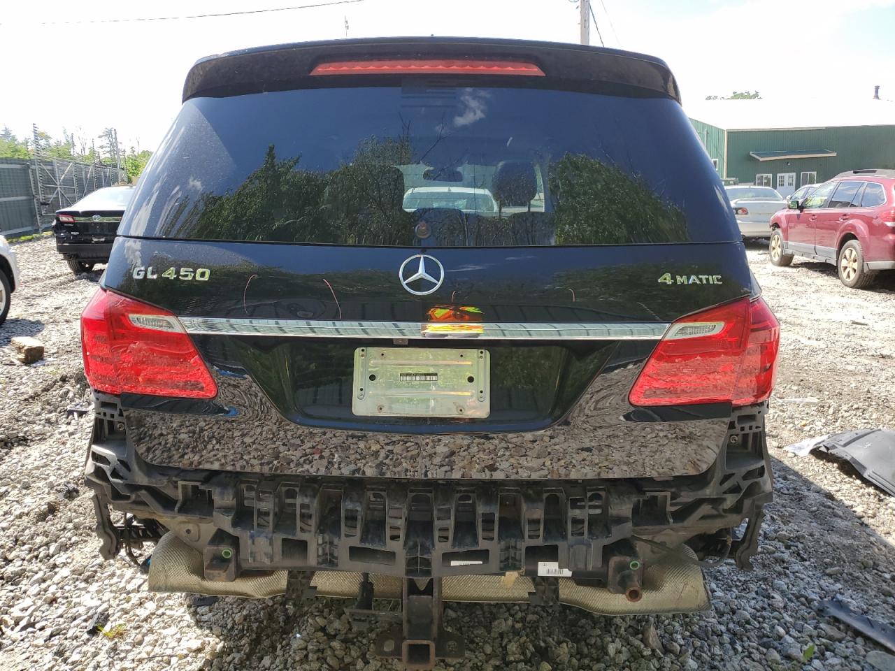 2014 Mercedes-Benz Gl 450 4Matic VIN: 4JGDF7CE2EA406021 Lot: 55863394