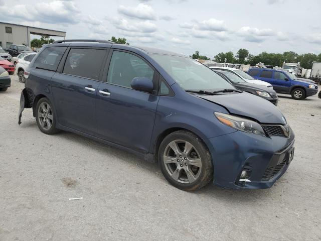  TOYOTA SIENNA 2018 Синий