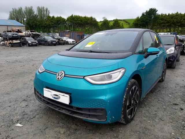 2022 VOLKSWAGEN ID3 FAMILY for sale at Copart BELFAST