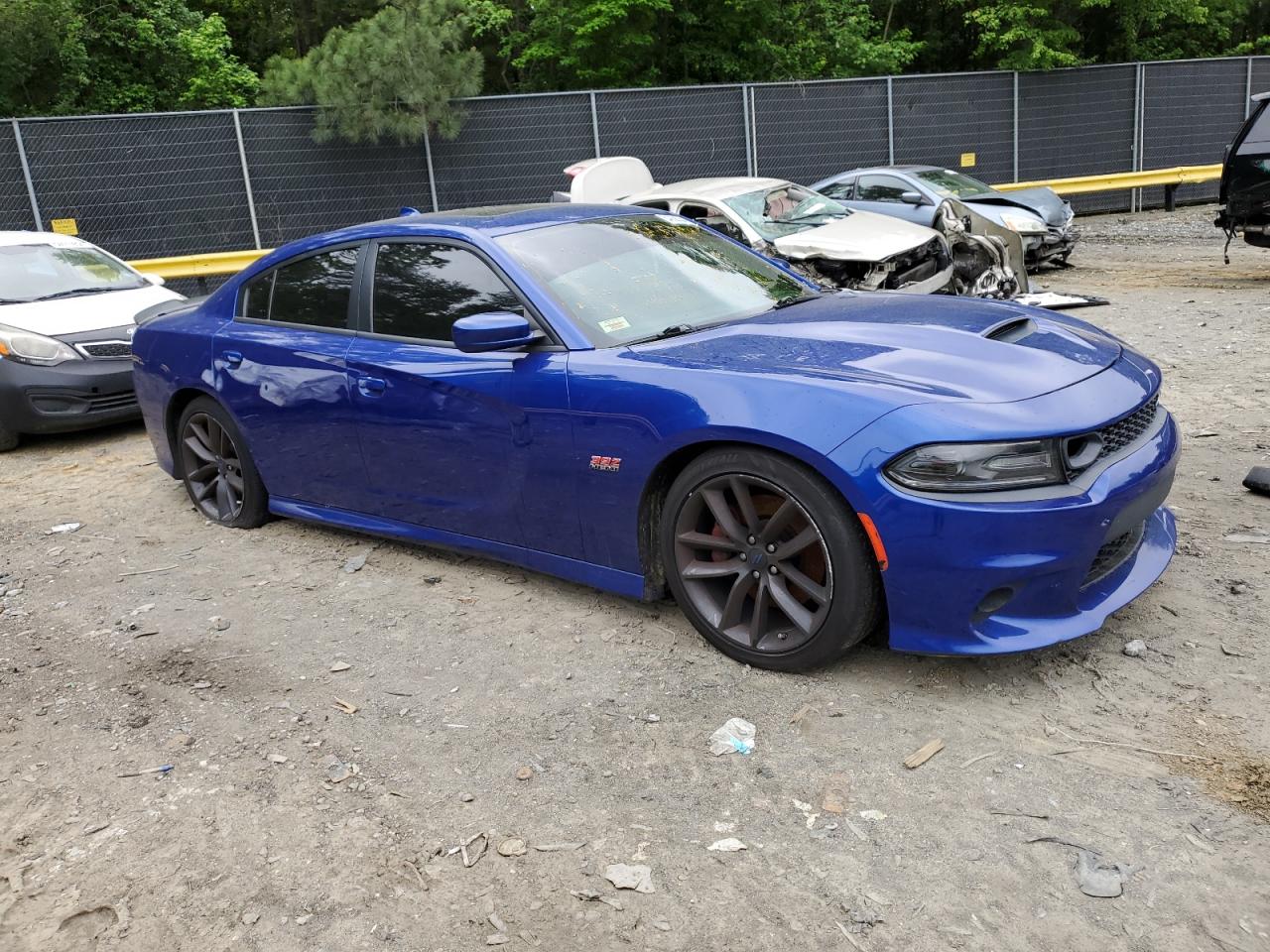 VIN 2C3CDXGJ8KH599743 2019 DODGE CHARGER no.4