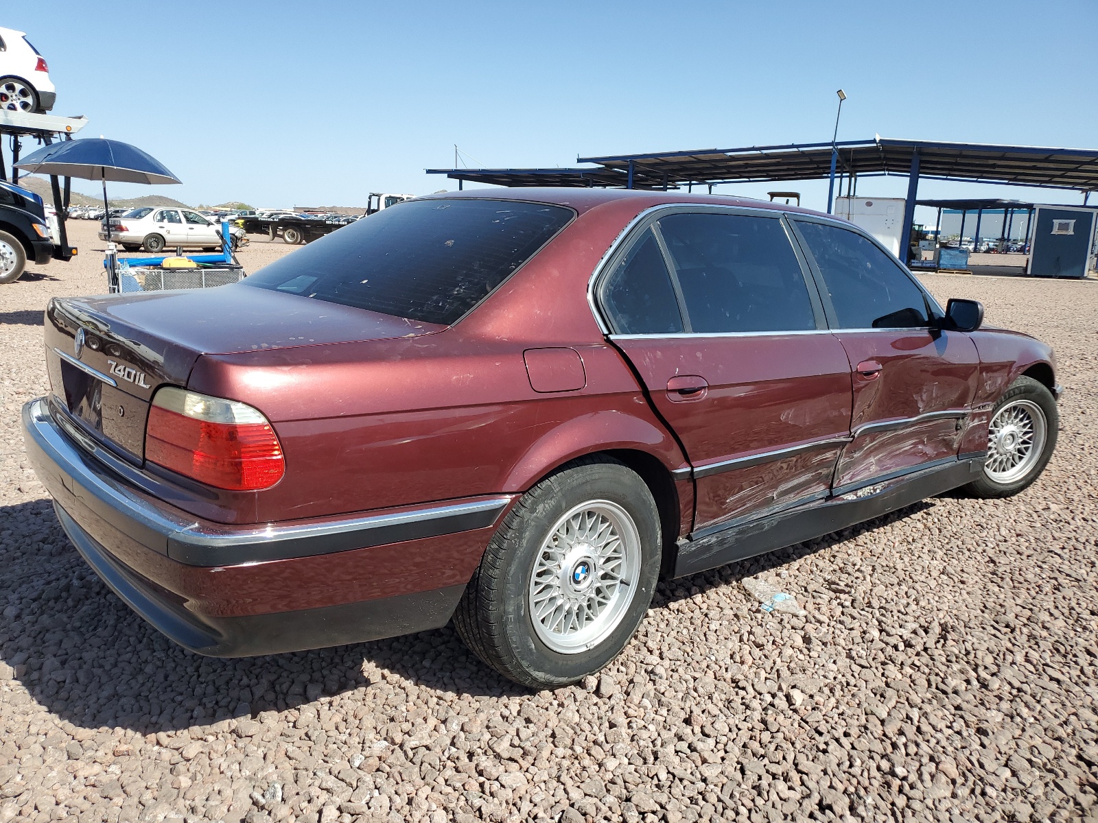 WBAGH8337XDP01744 1999 BMW 740 Il