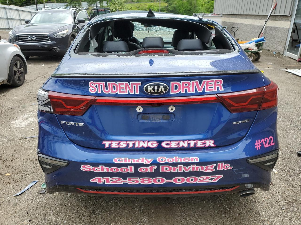 2021 Kia Forte Gt Line VIN: 3KPF34AD4ME418066 Lot: 54390264