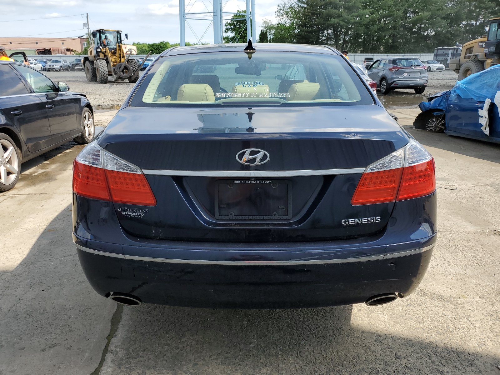 KMHGC4DE7BU114779 2011 Hyundai Genesis 3.8L