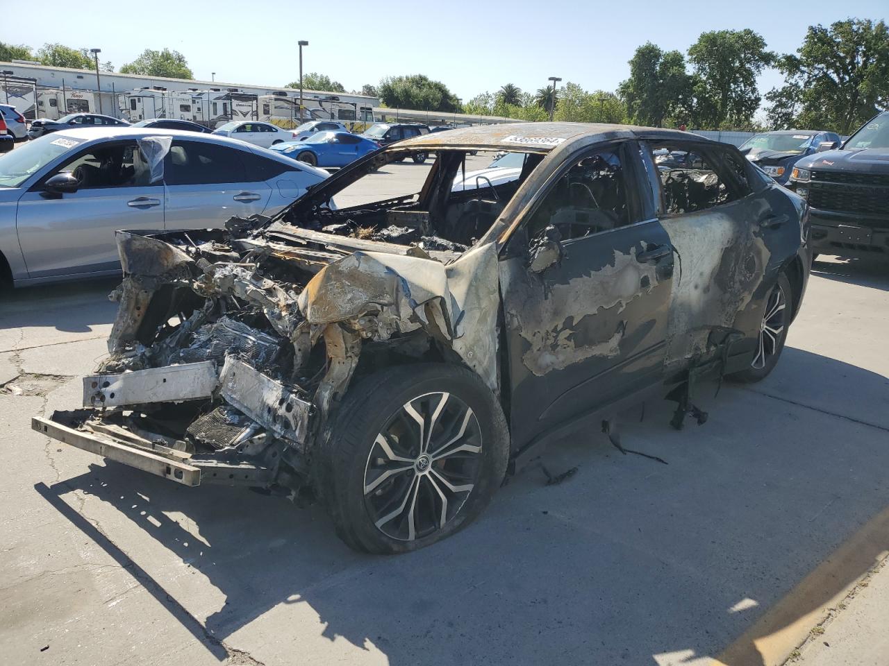 2023 Toyota Crown Xle VIN: JTDAAAAF2P3001900 Lot: 53869364