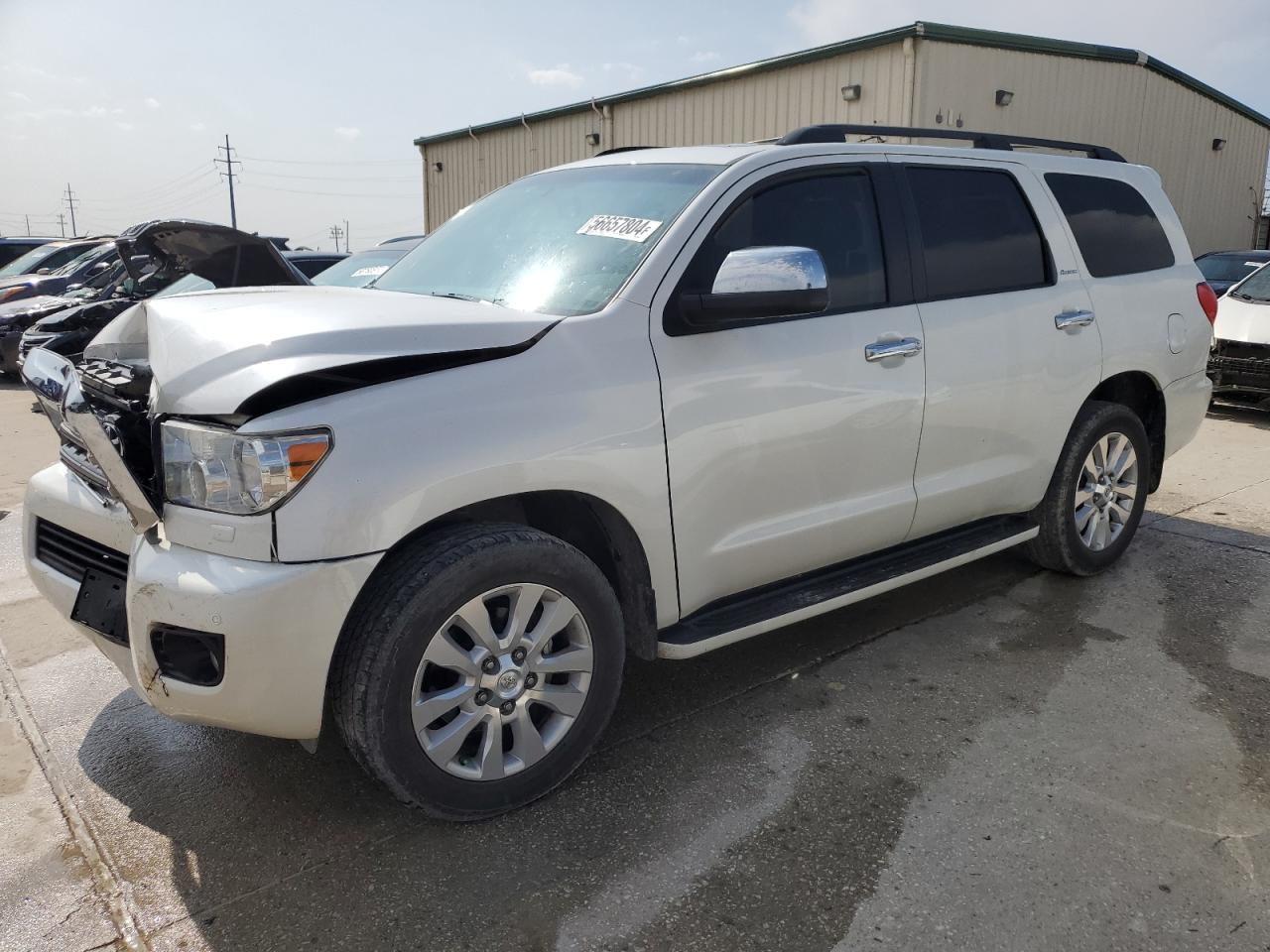2012 Toyota Sequoia Platinum VIN: 5TDDW5G14CS071487 Lot: 56657804