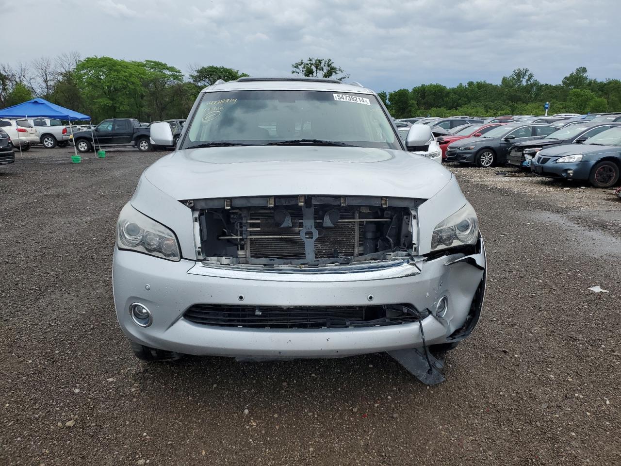 2014 Infiniti Qx80 VIN: JN8AZ2NC2E9351203 Lot: 54738214