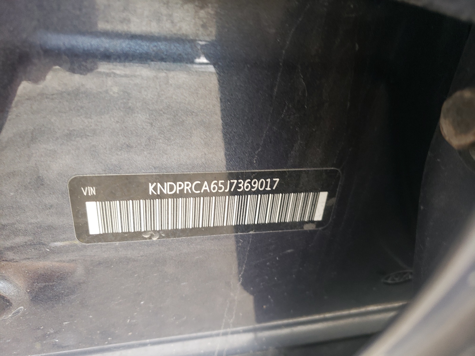 KNDPRCA65J7369017 2018 Kia Sportage Sx