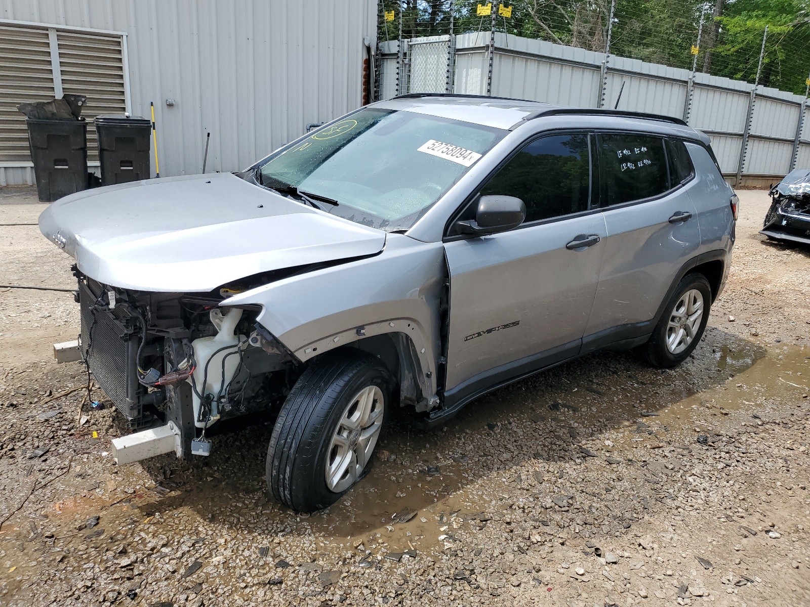 2018 Jeep Compass Sport vin: 3C4NJCAB1JT215041