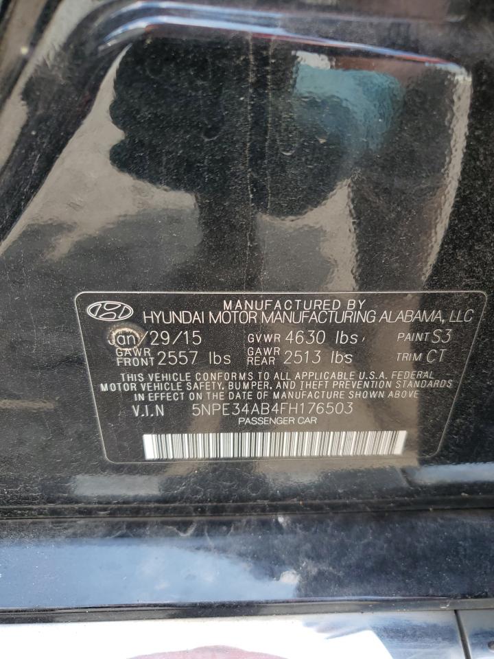 2015 Hyundai Sonata Sport VIN: 5NPE34AB4FH176503 Lot: 56087934