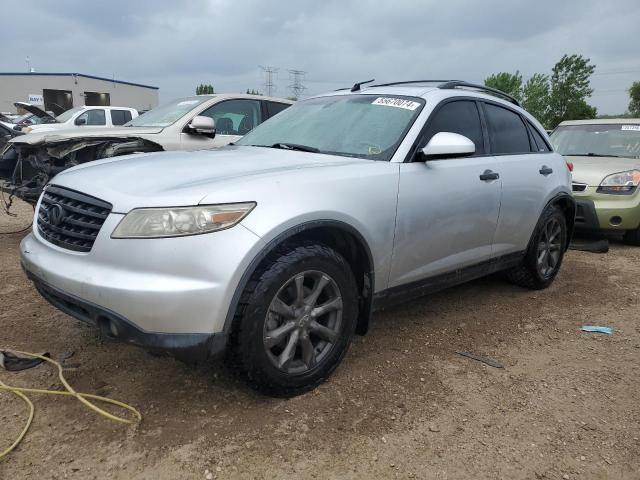 2006 Infiniti Fx35  for Sale in Elgin, IL - Rear End