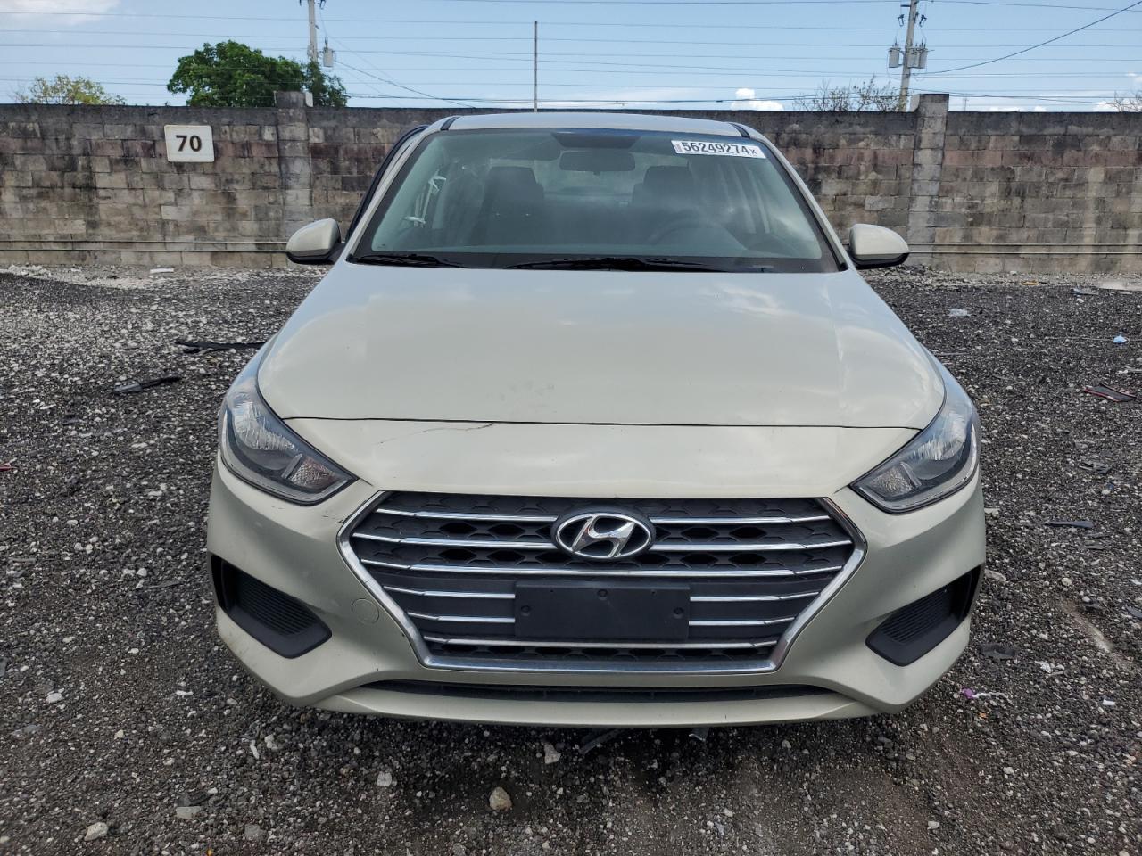 2019 Hyundai Accent Se VIN: 3KPC24A30KE052634 Lot: 56249274