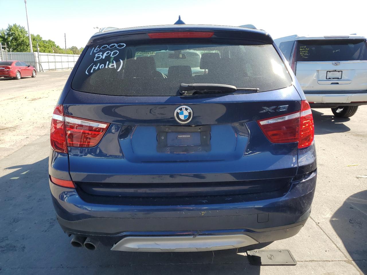 2015 BMW X3 xDrive28I VIN: 5UXWX9C50F0D59165 Lot: 57083924