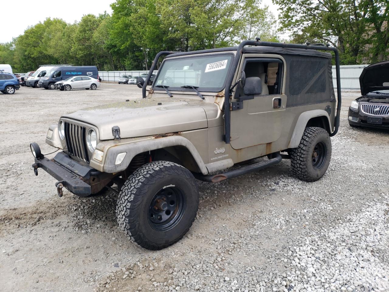 2006 Jeep Wrangler / Tj Unlimited de vânzare în North Billerica, MA - Normal Wear