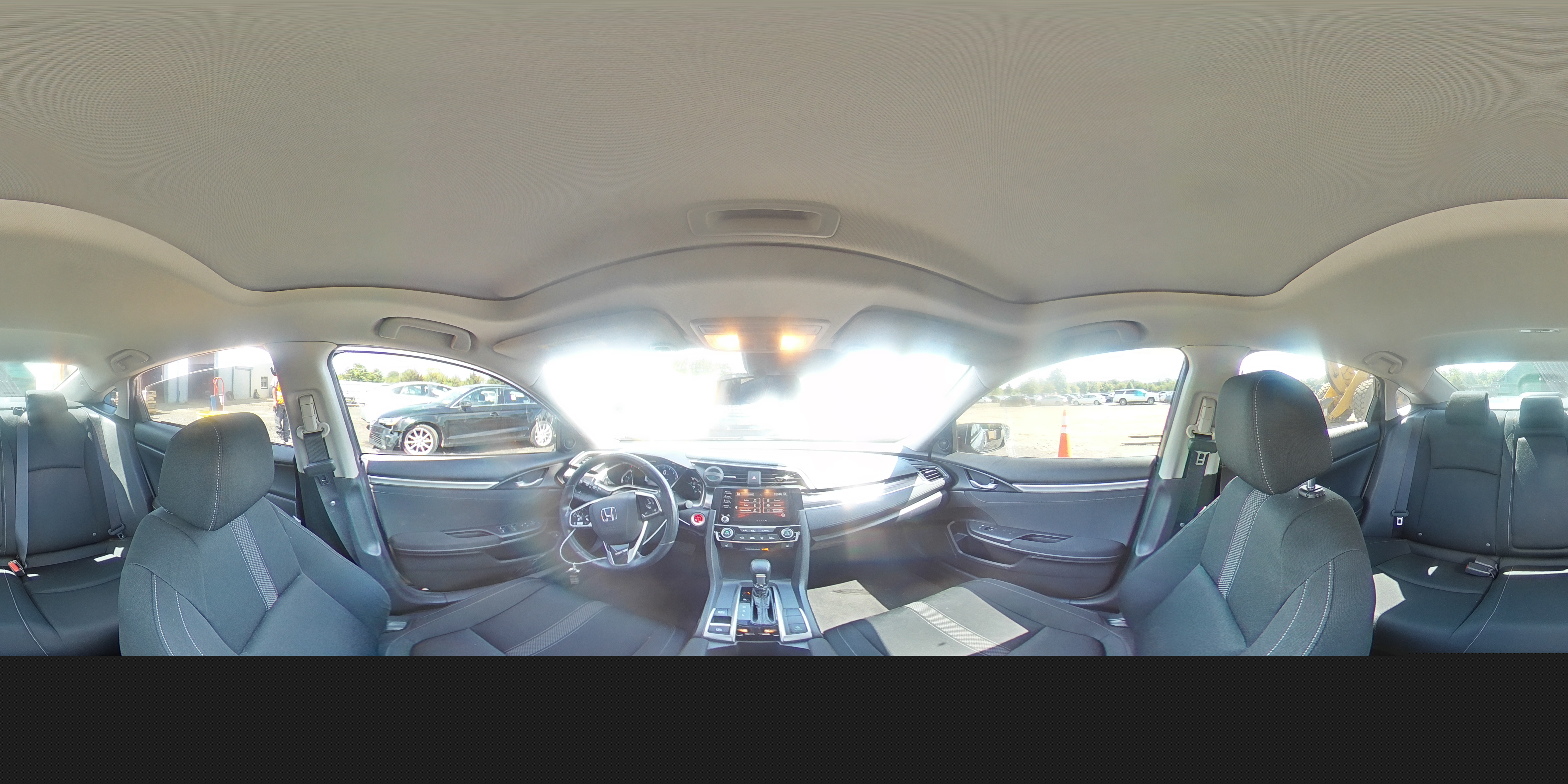 2019 Honda Civic Ex VIN: JHMFC1F35KX007317 Lot: 55280784