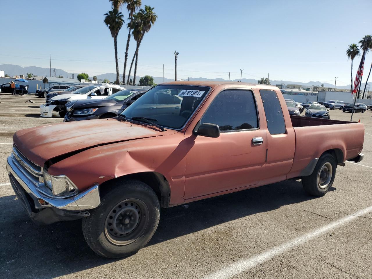 1991 Toyota Pickup 1/2 Ton Extra Long Wheelbase Dlx VIN: JT4RN93P1M5045432 Lot: 53701304