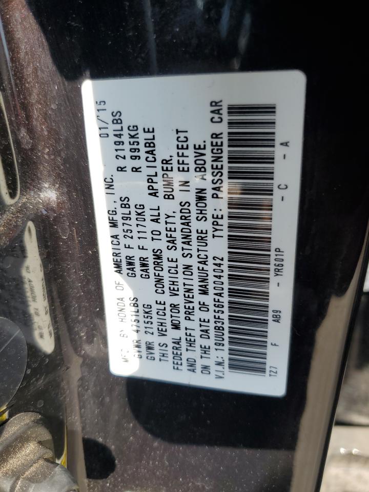 19UUB3F56FA004042 2015 Acura Tlx Tech