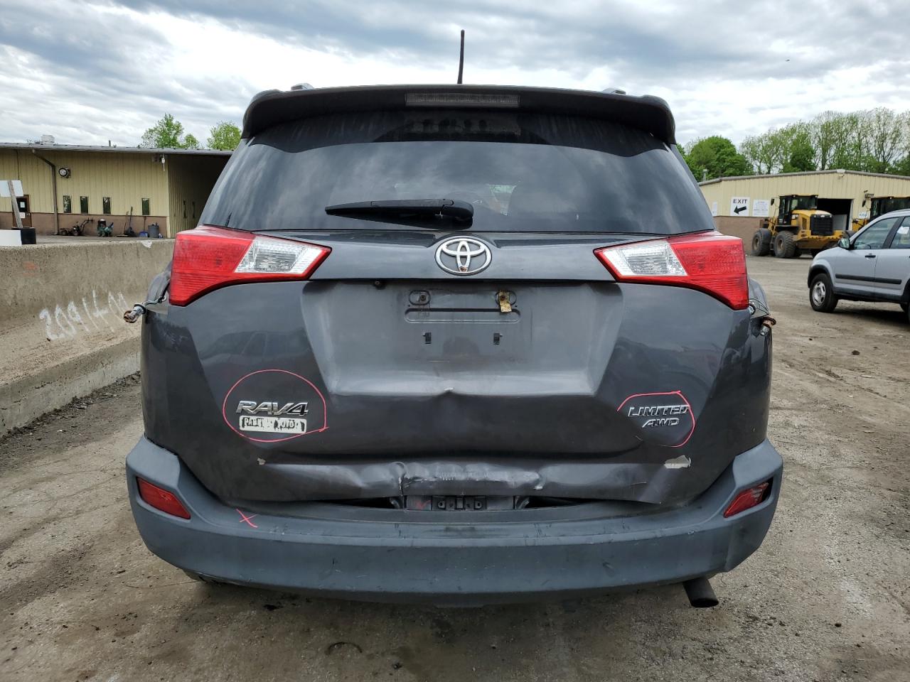 2013 Toyota Rav4 Limited VIN: 2T3DFREV2DW011303 Lot: 53201334