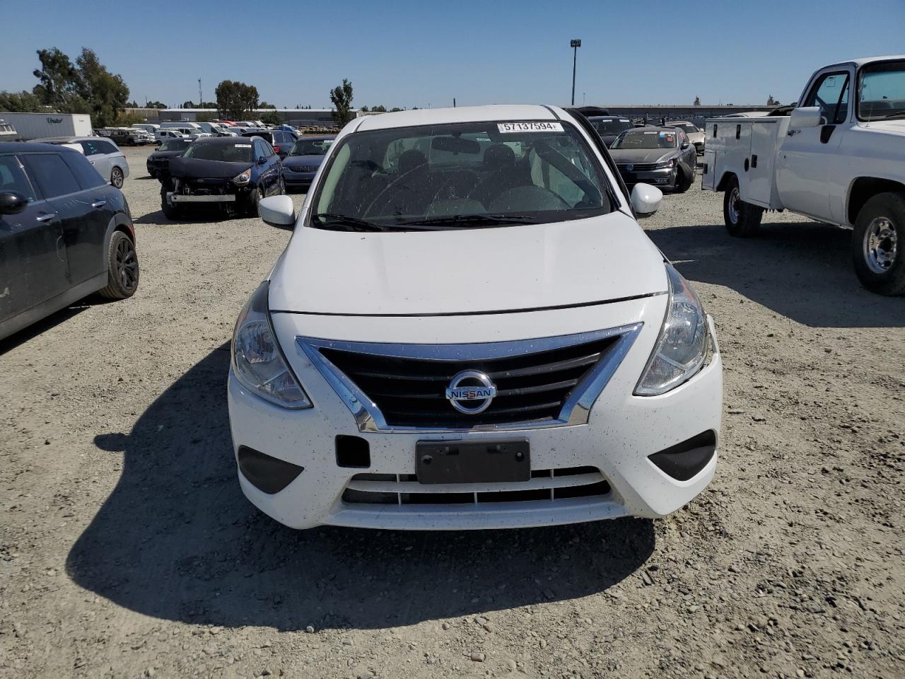 2019 Nissan Versa S VIN: 3N1CN7AP1KL842258 Lot: 57137594