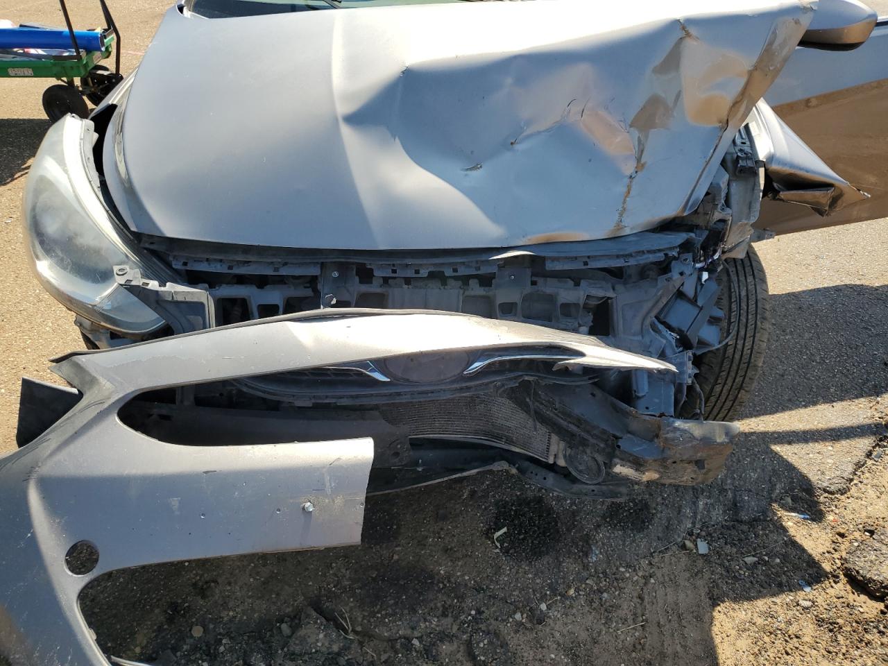 2013 Hyundai Accent Gls VIN: KMHCT4AE1DU352052 Lot: 55696914