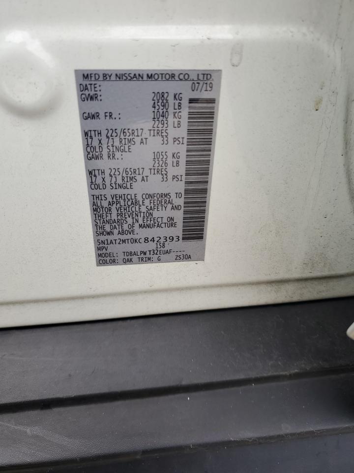 5N1AT2MT0KC842393 2019 NISSAN ROGUE - Image 15