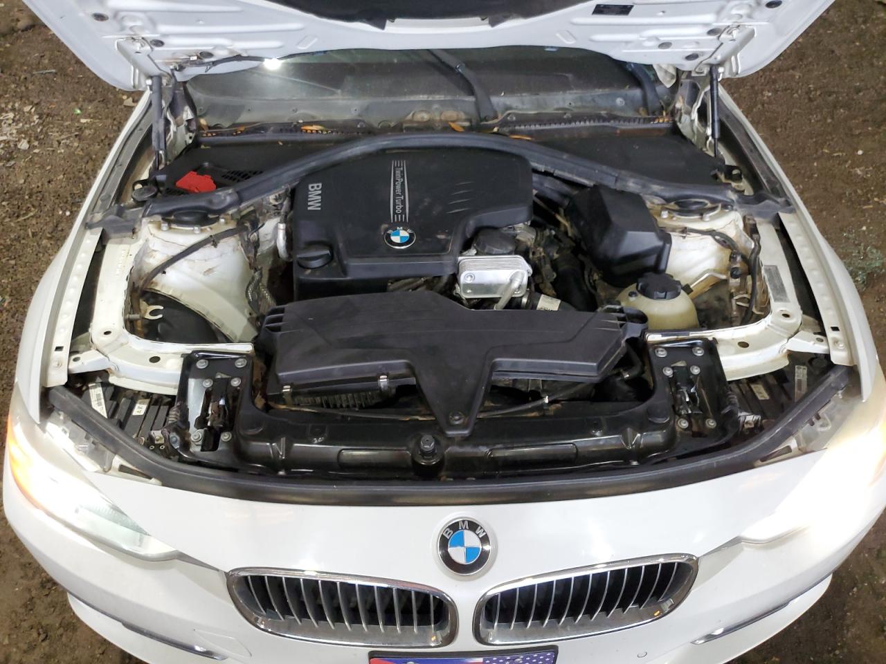 2015 BMW 328 I VIN: WBA3A5G54FNS85609 Lot: 53618334