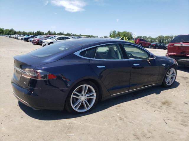  TESLA MODEL S 2014 Синий