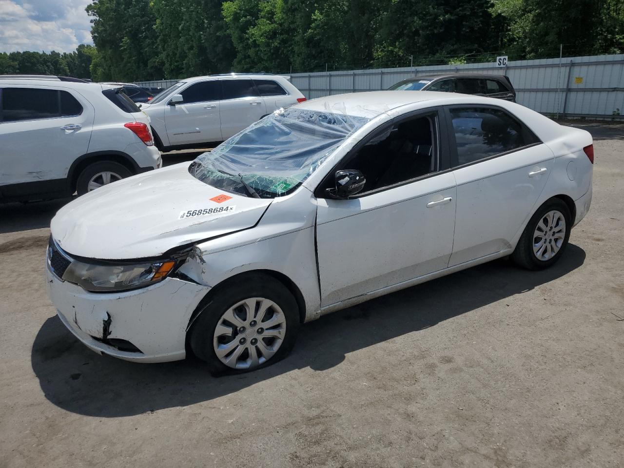 2013 Kia Forte Ex VIN: KNAFU4A25D5711785 Lot: 56858684