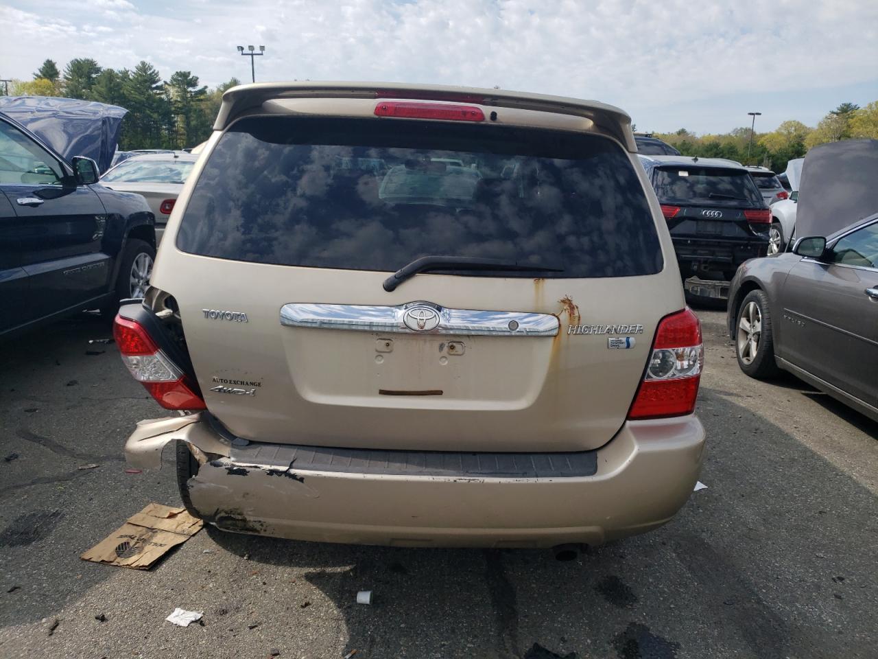 2006 Toyota Highlander Hybrid VIN: JTEEW21A360024305 Lot: 53292584