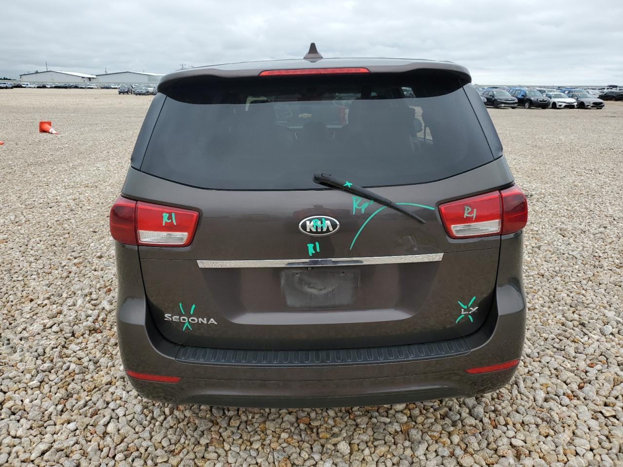 2017 Kia Sedona Lx VIN: KNDMB5C15H6243874 Lot: 53308284