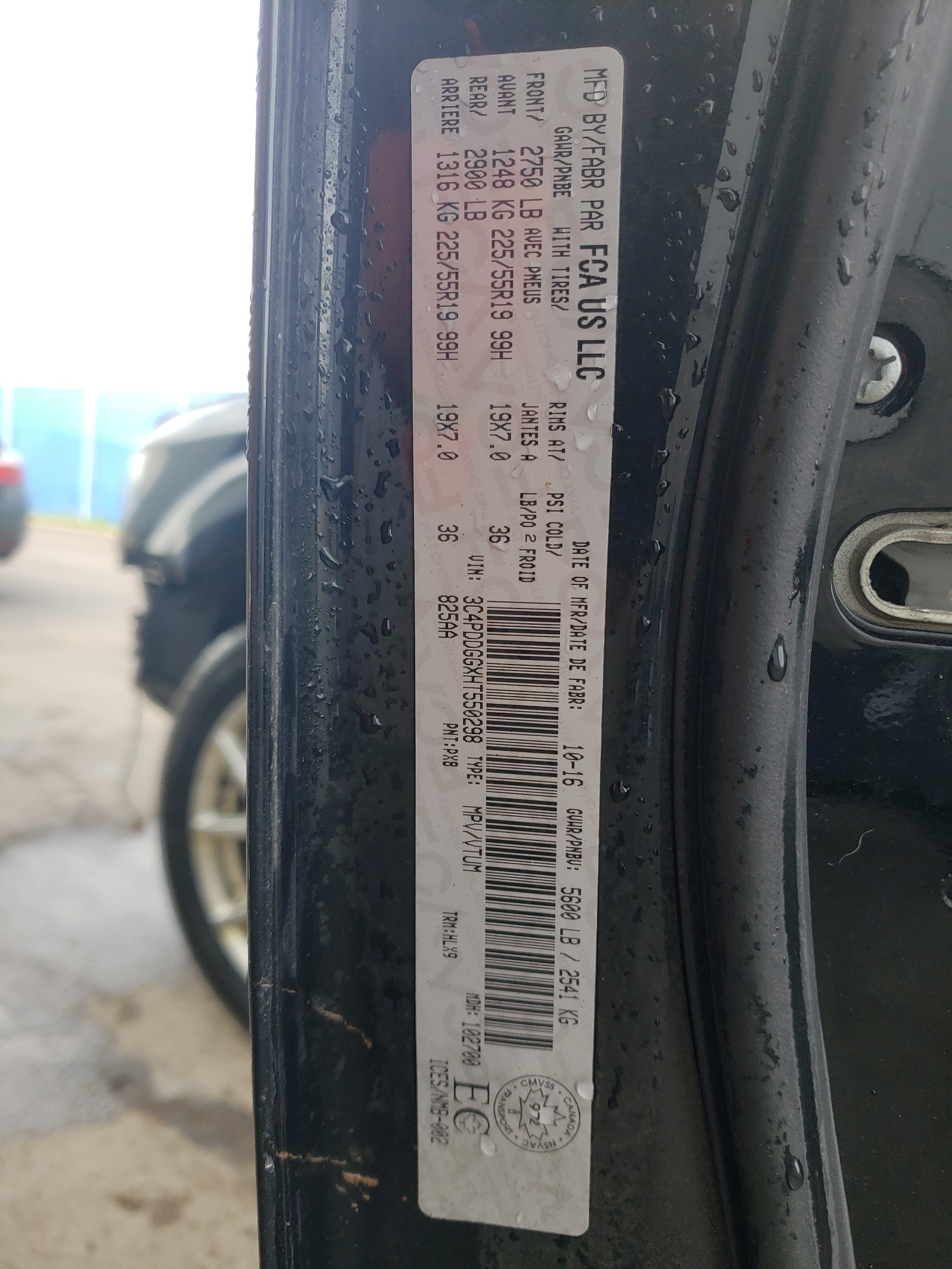 3C4PDDGGXHT550298 2017 Dodge Journey Crossroad