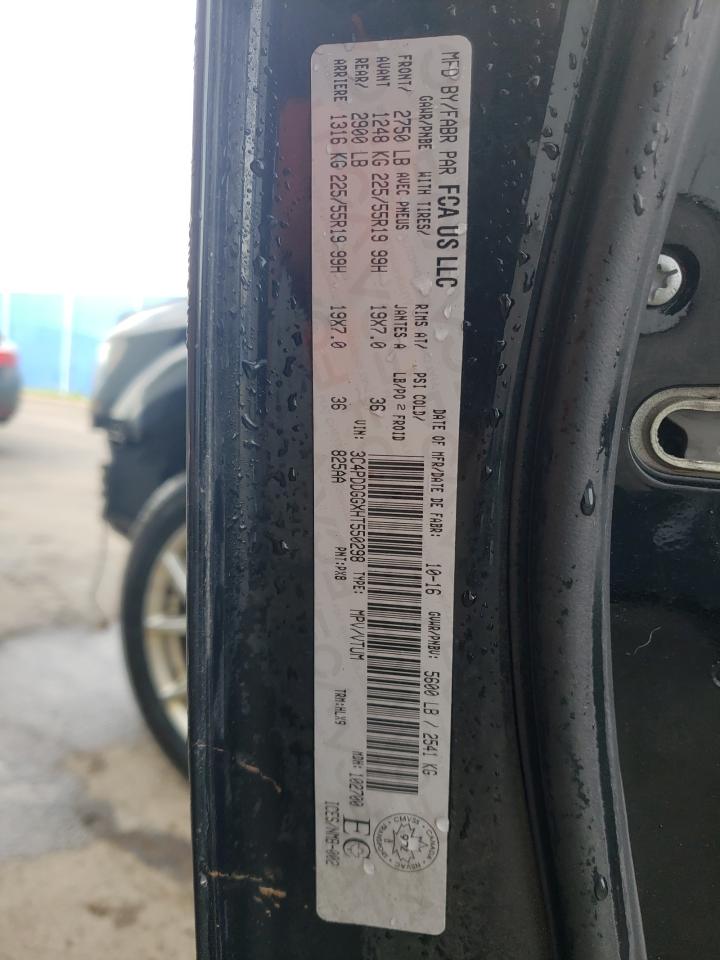 2017 Dodge Journey Crossroad VIN: 3C4PDDGGXHT550298 Lot: 55165564