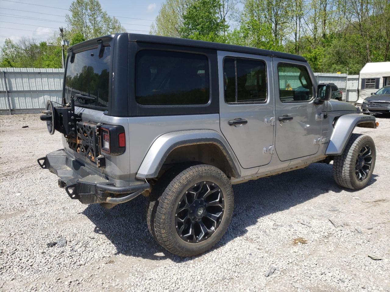 2019 Jeep Wrangler Unlimited Sahara VIN: 1C4HJXEN6KW591481 Lot: 52507314