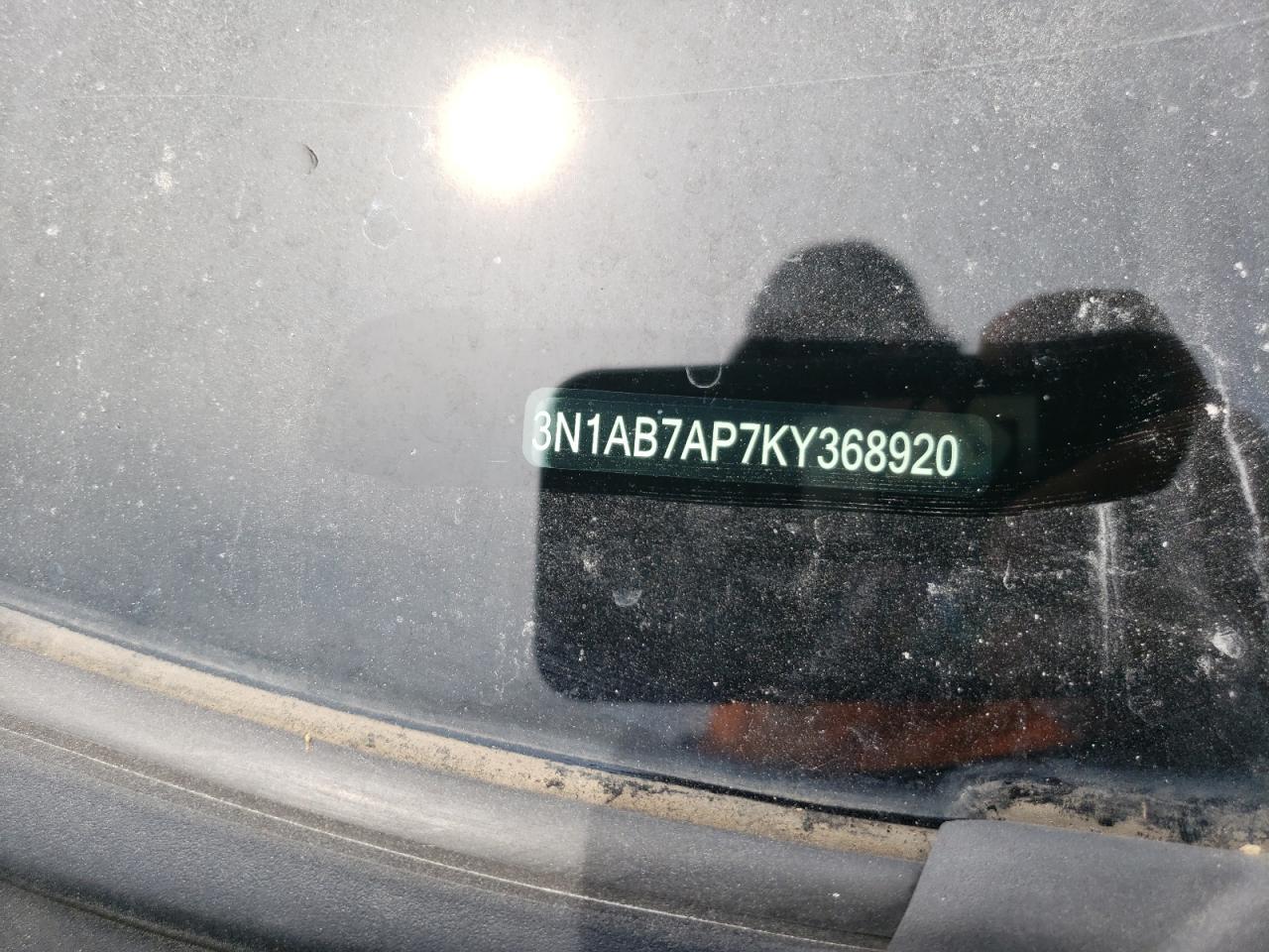 2019 Nissan Sentra S VIN: 3N1AB7AP7KY368920 Lot: 54872724