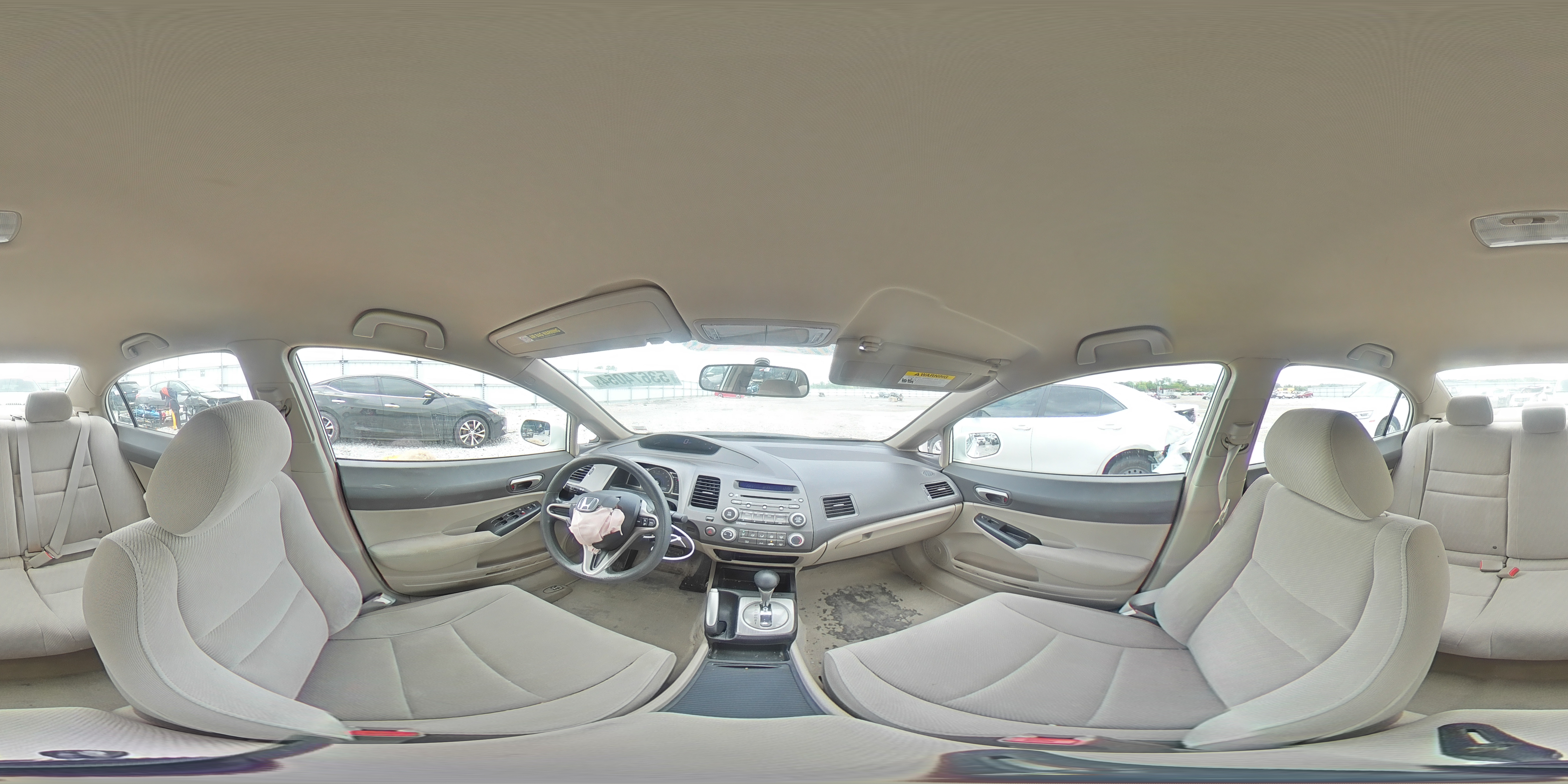 2009 Honda Civic Lx VIN: 19XFA165X9E046097 Lot: 53674054