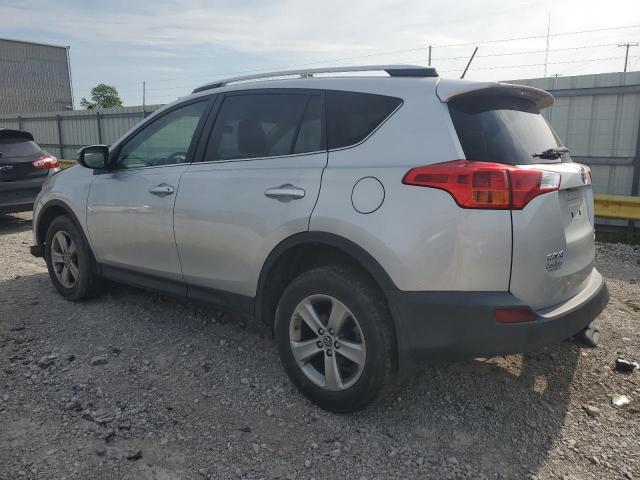  TOYOTA RAV4 2015 Серебристый