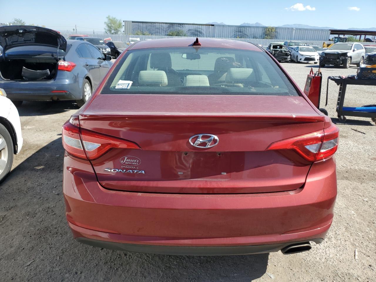 2016 Hyundai Sonata Se VIN: 5NPE24AF2GH314532 Lot: 54981034