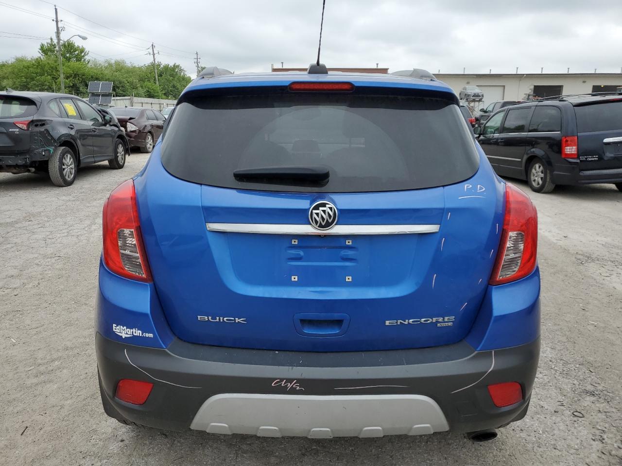 2015 Buick Encore Convenience VIN: KL4CJFSB4FB254930 Lot: 54577244