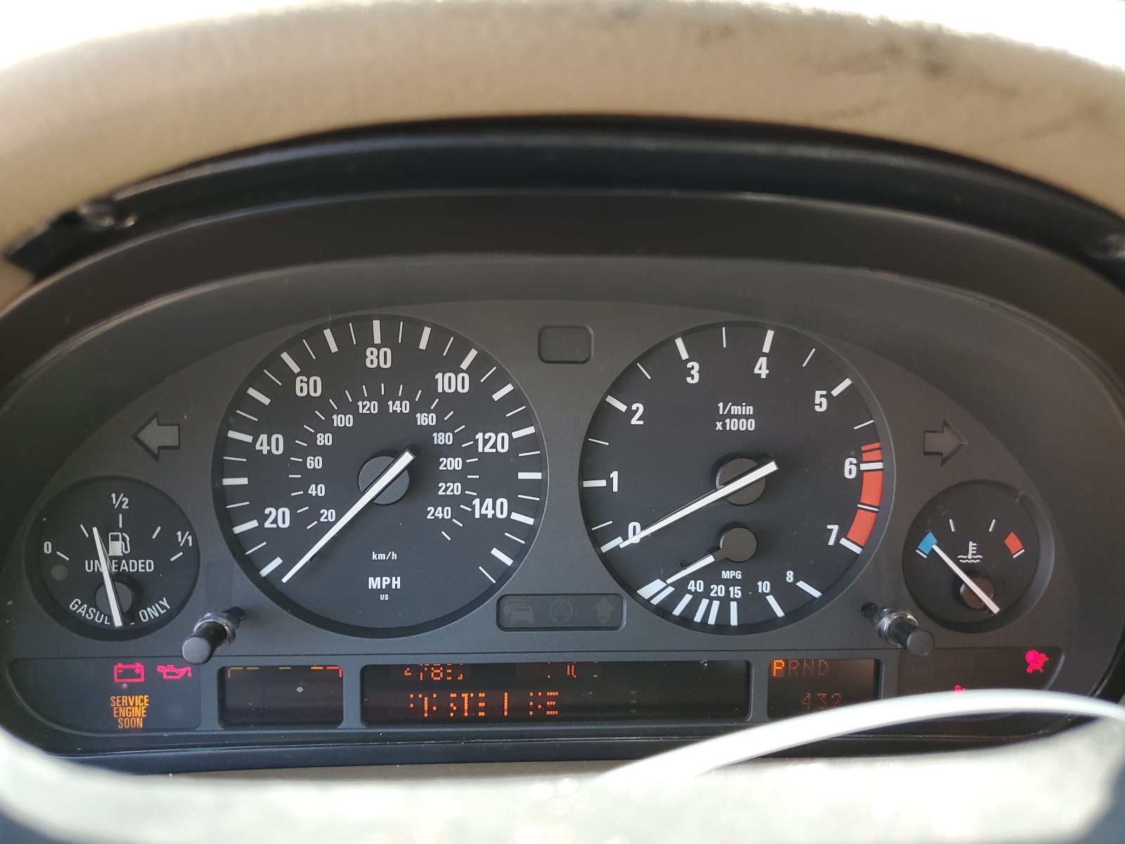 WBAGH8337XDP01744 1999 BMW 740 Il