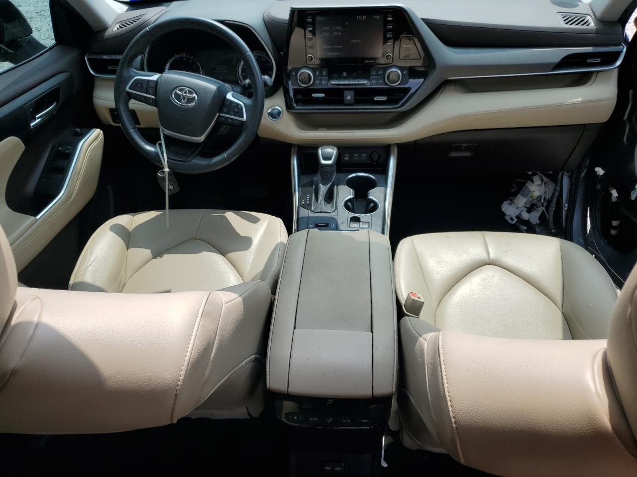 2022 Toyota Highlander Xle VIN: 5TDGZRAH1NS099414 Lot: 55552334