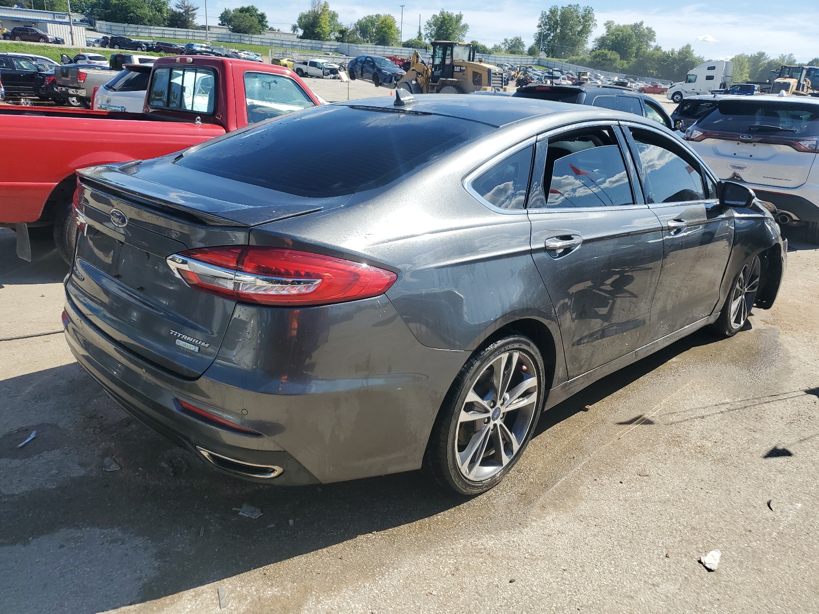 2019 Ford Fusion Titanium vin: 3FA6P0K90KR271456