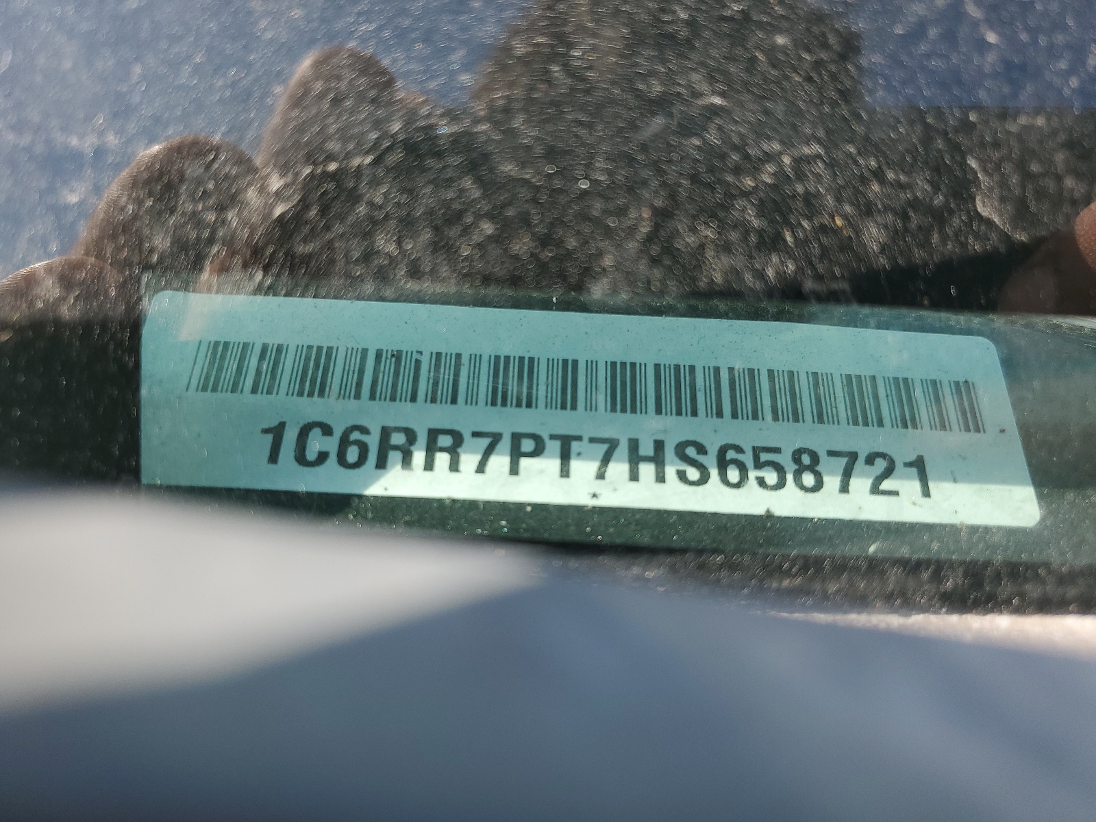 1C6RR7PT7HS658721 2017 Ram 1500 Longhorn