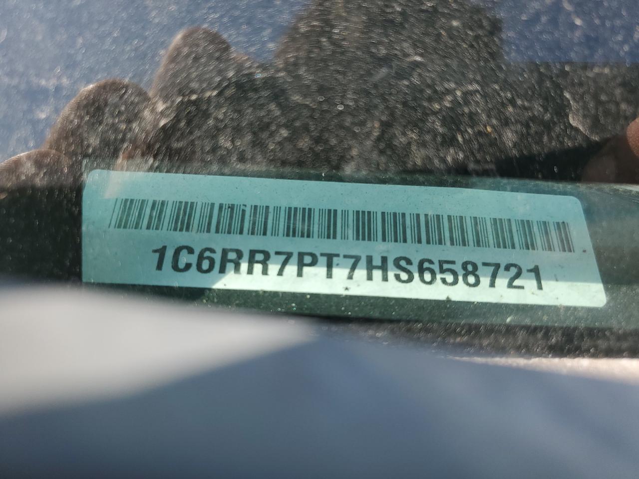 2017 Ram 1500 Longhorn VIN: 1C6RR7PT7HS658721 Lot: 53562304