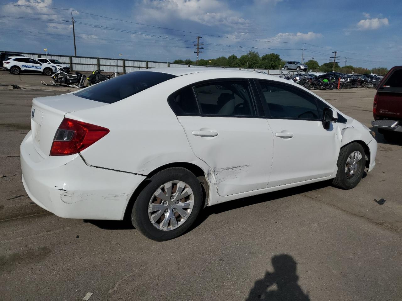 2012 Honda Civic Lx VIN: 2HGFB2F59CH592096 Lot: 56504634