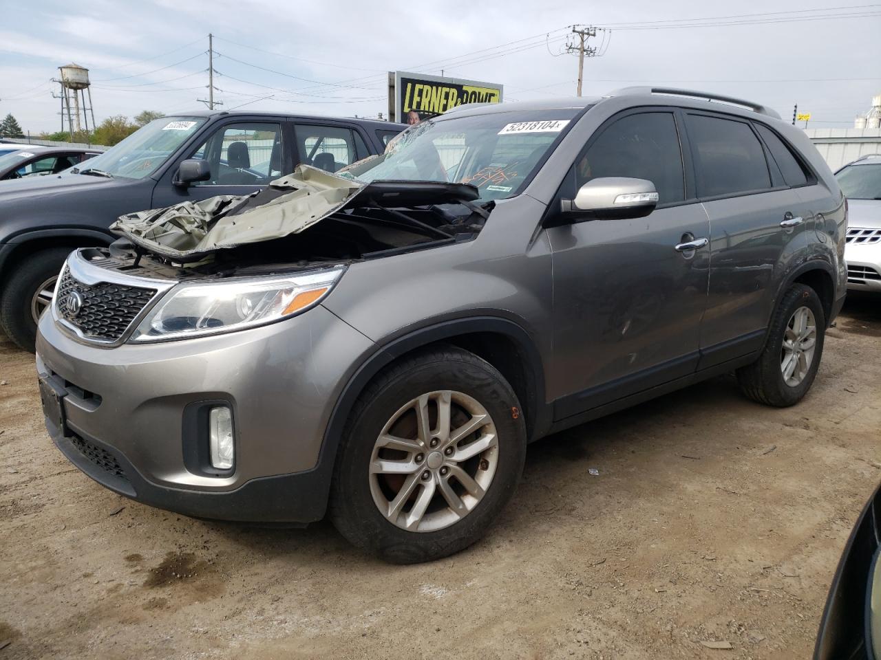 2014 Kia Sorento Lx VIN: 5XYKT3A65EG473866 Lot: 79953214