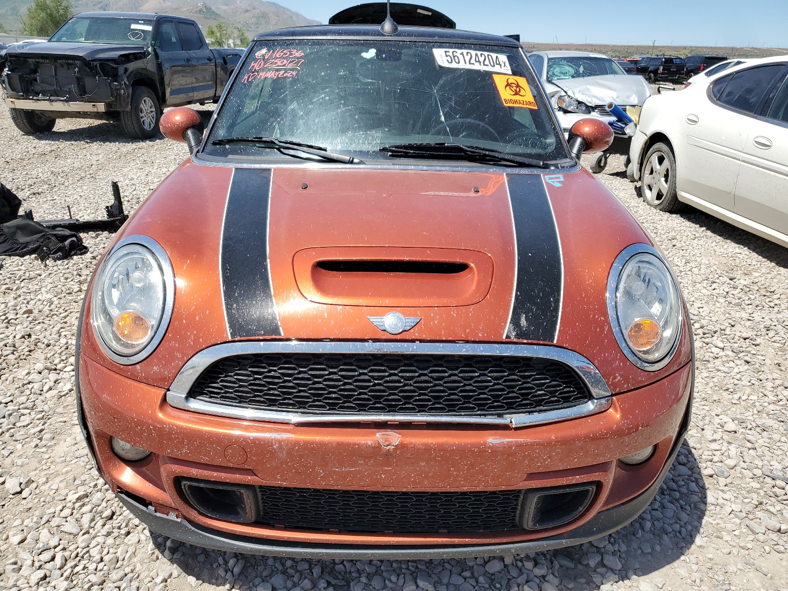 2012 Mini Cooper S vin: WMWZP3C56CT250127