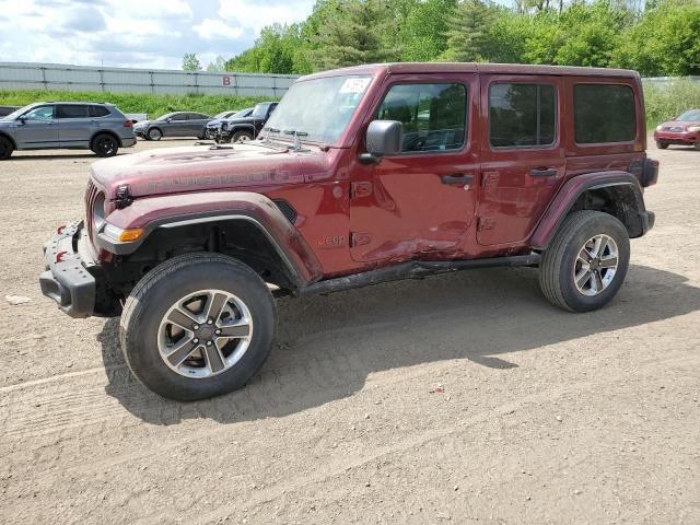  JEEP WRANGLER 2021 Бургунді