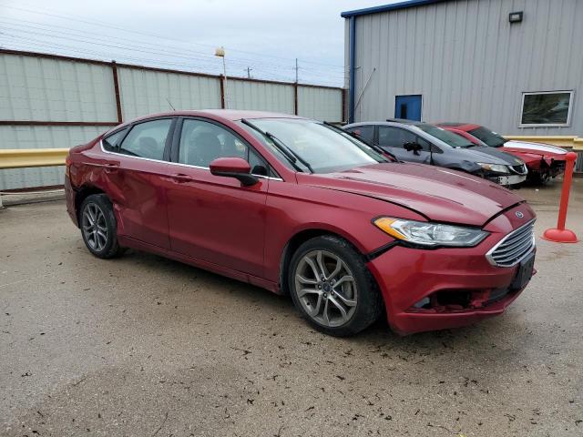  FORD FUSION 2017 Maroon